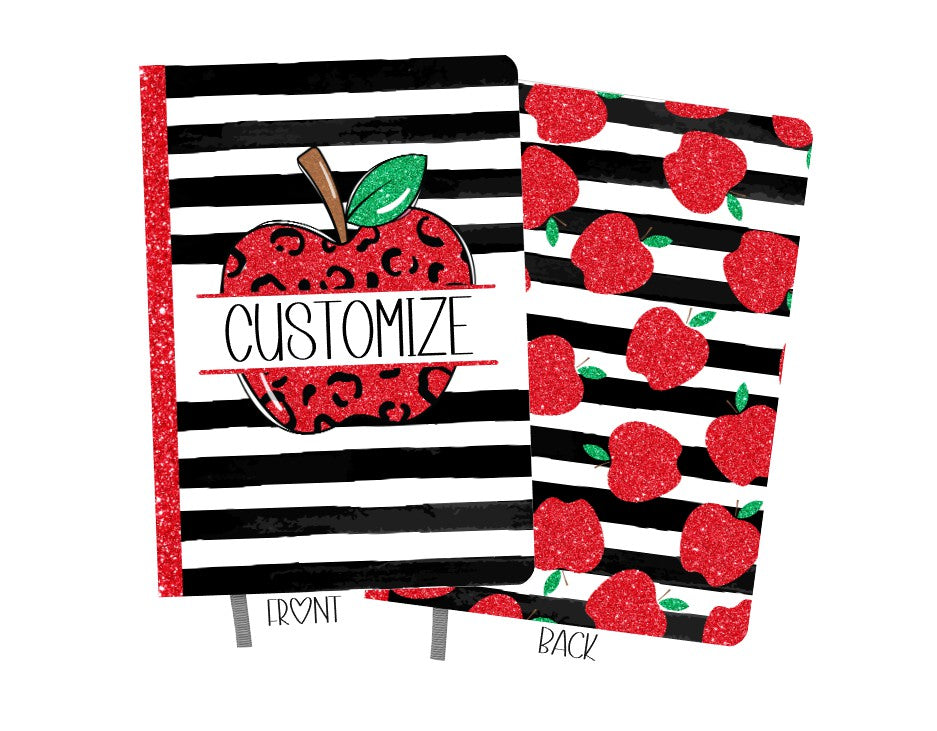 Pretty Red Apple Journal