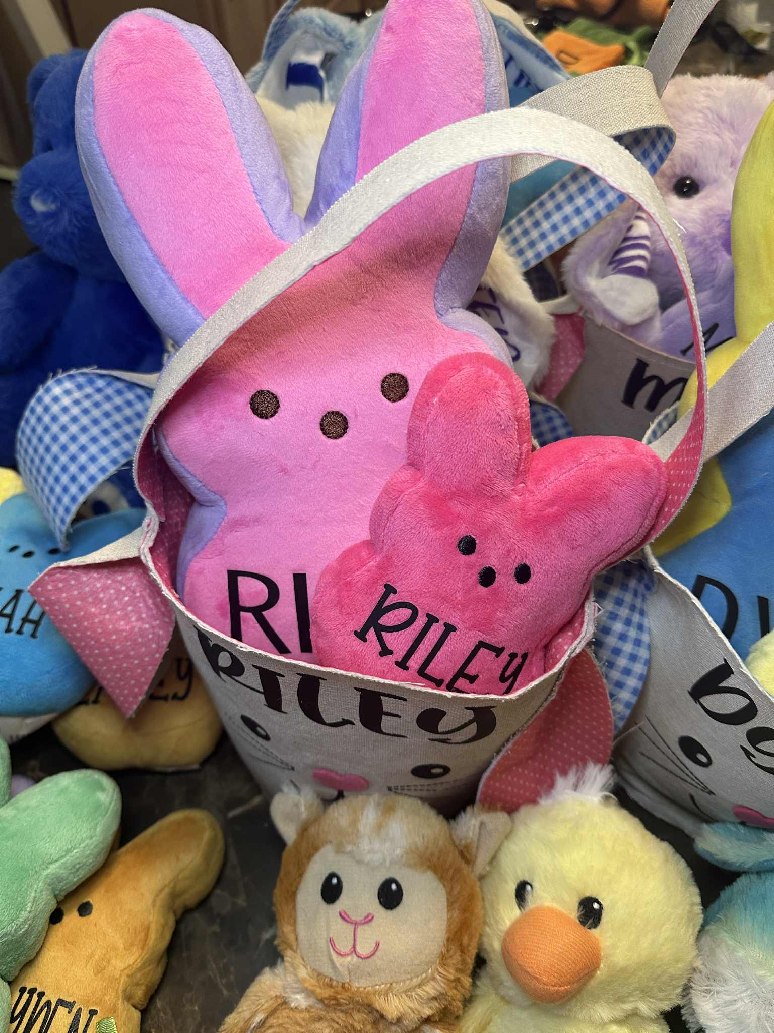 12" Peep Bunny Easter Plush