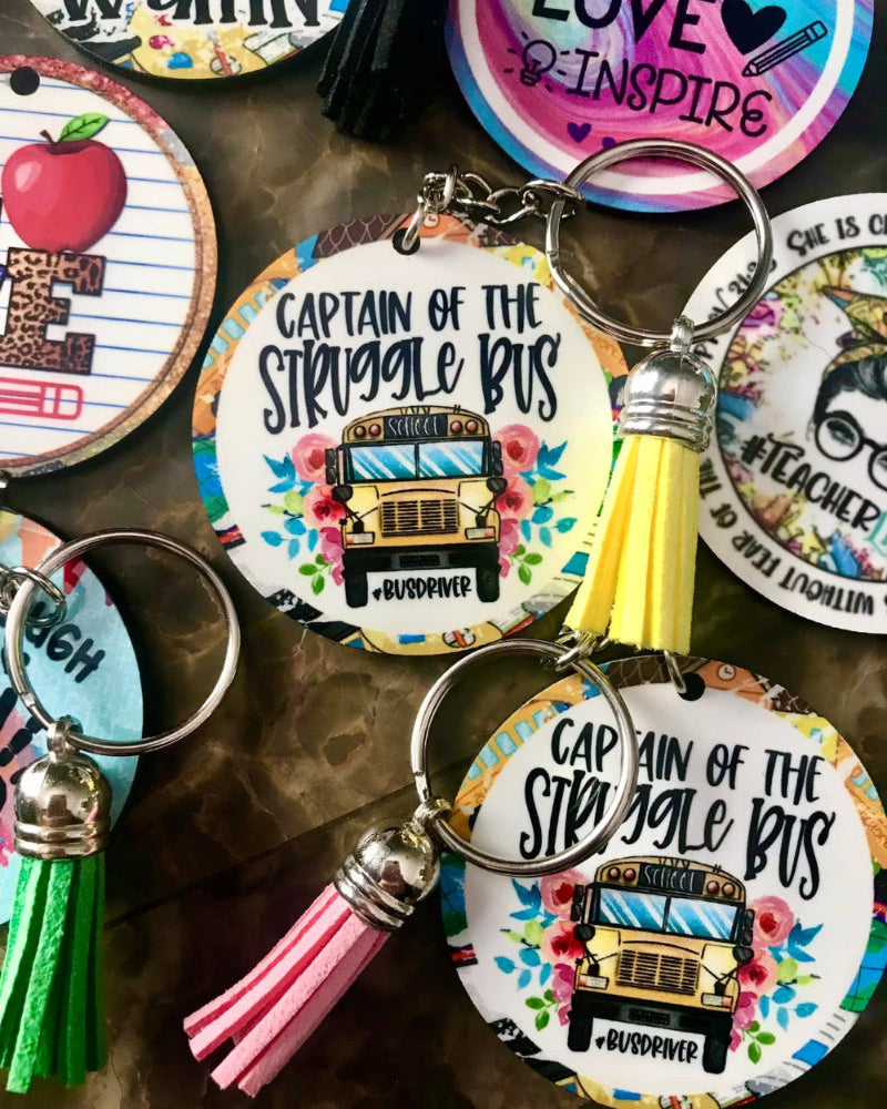 Bus Driver Keychains - Customized
