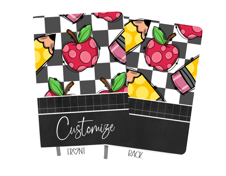 Apple Chalk Board Journal