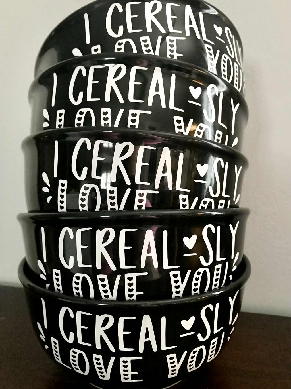 Valentines Cereal Bowls