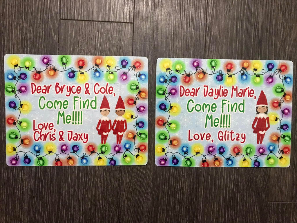 Elf Puzzle - Personalized