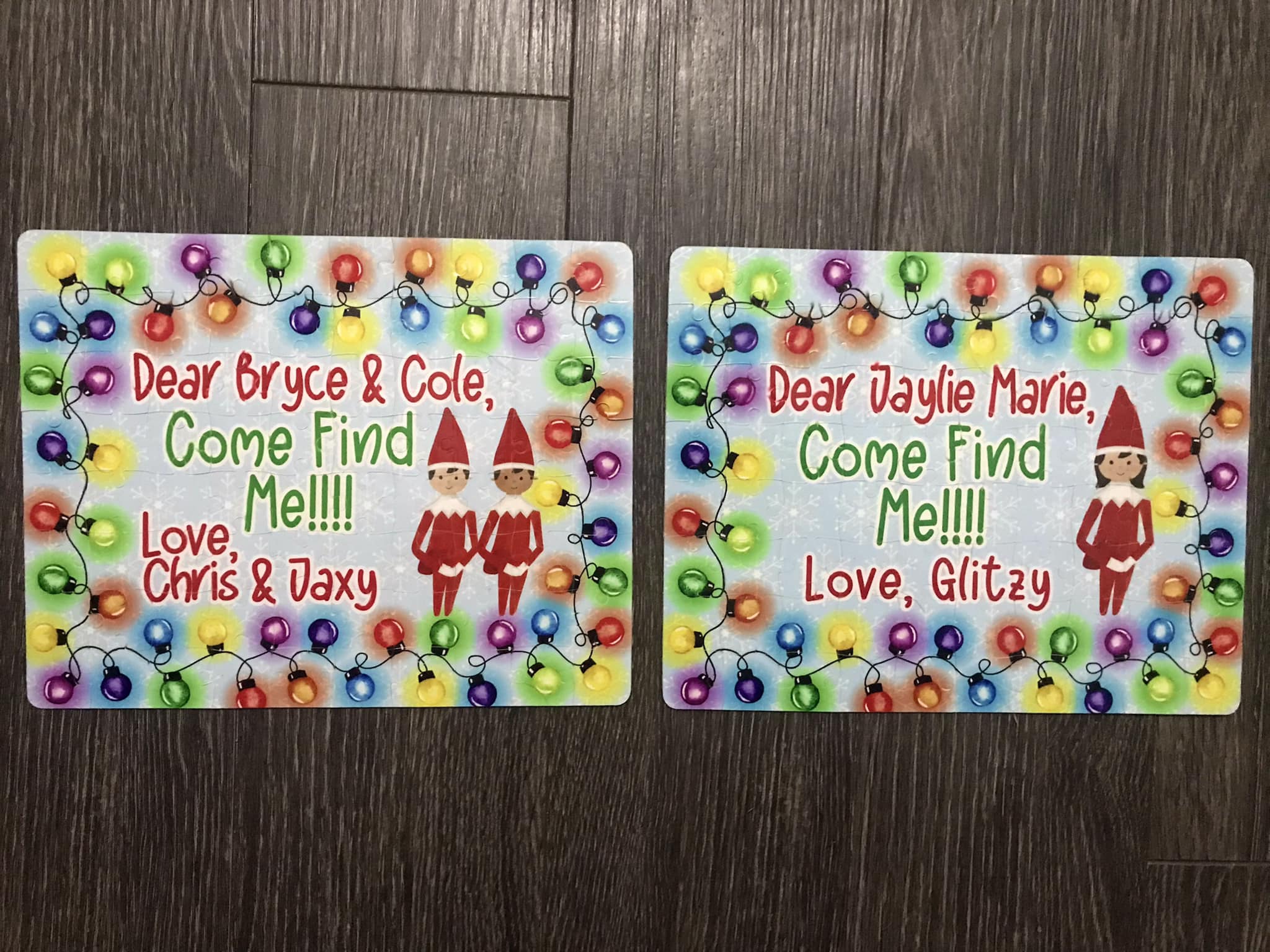 Elf Puzzle - Personalized