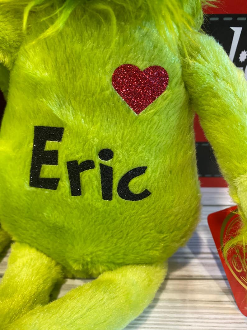Green Christmas Plush - Personalized