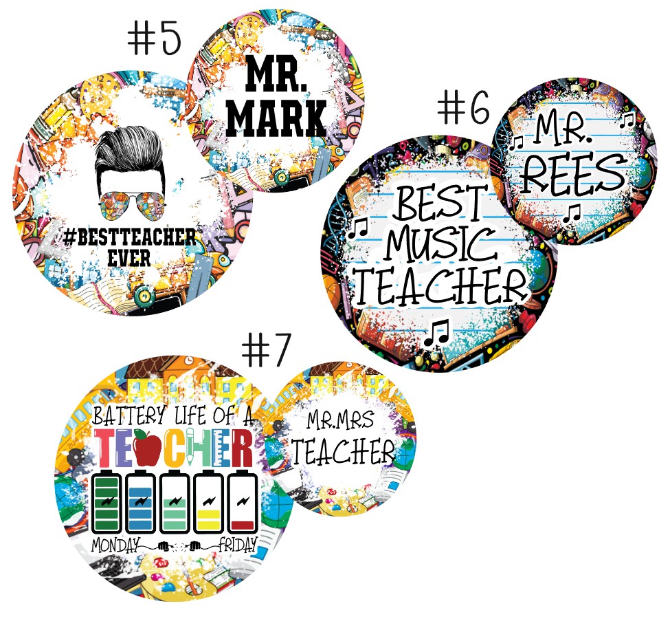 His School Keychains  - Customized