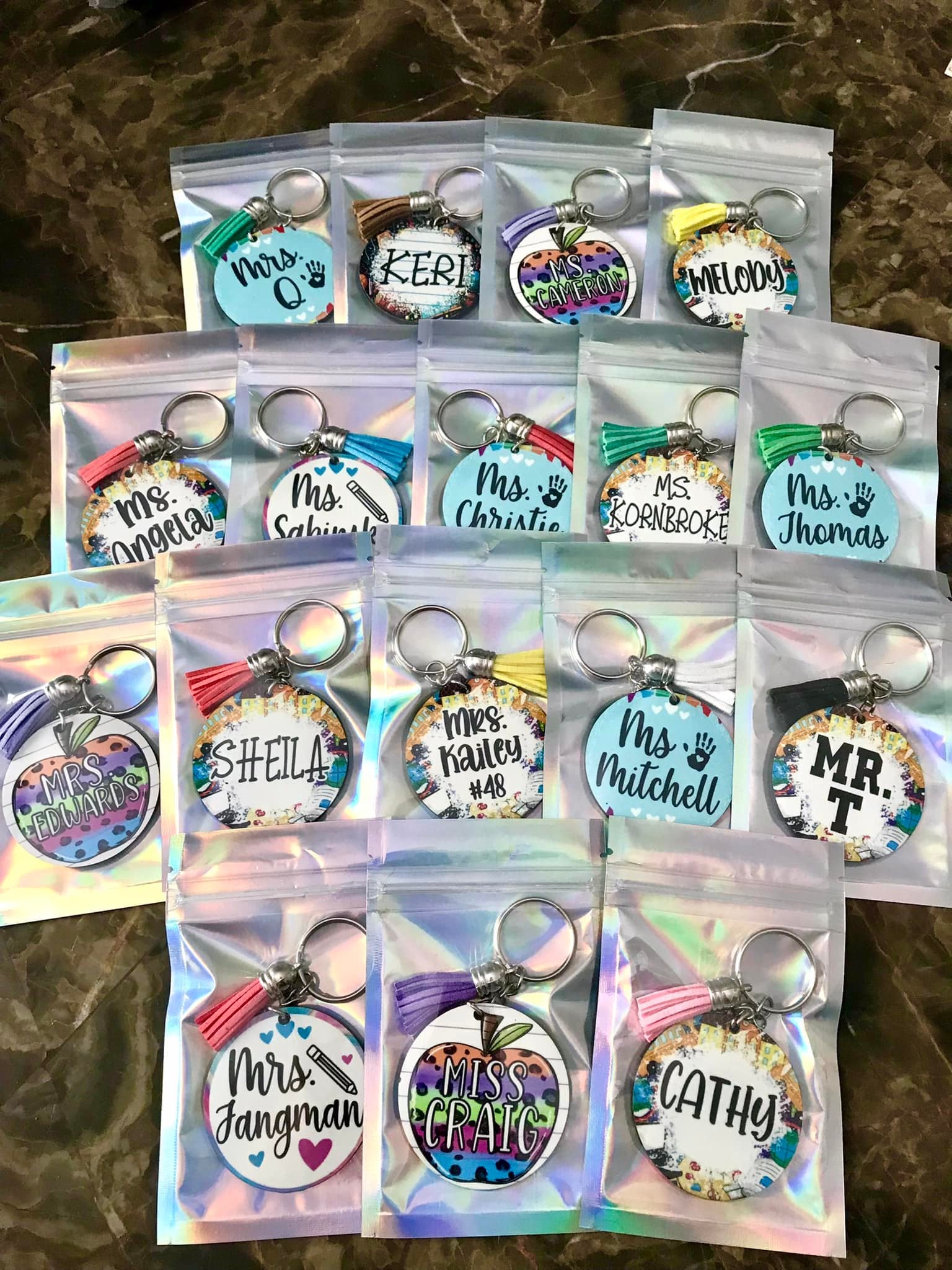 Bus Driver Keychains - Customized