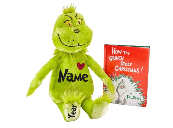 Green Christmas Plush - Personalized