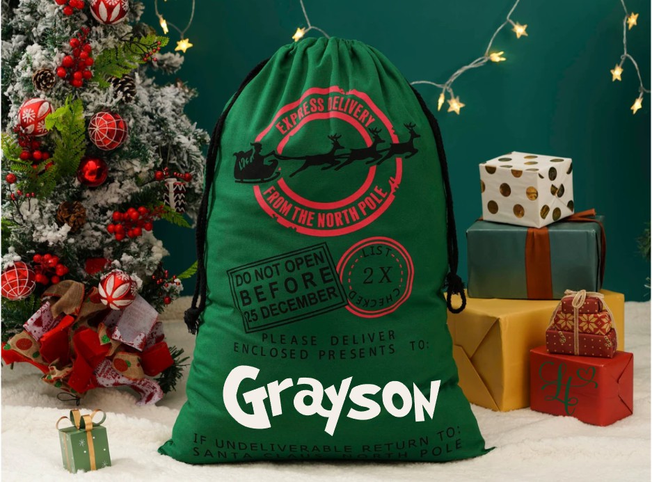 Santa Sacks - Personalized