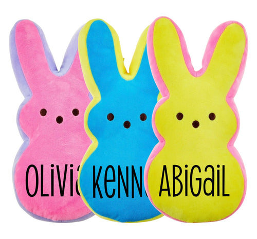 12" Peep Bunny Easter Plush