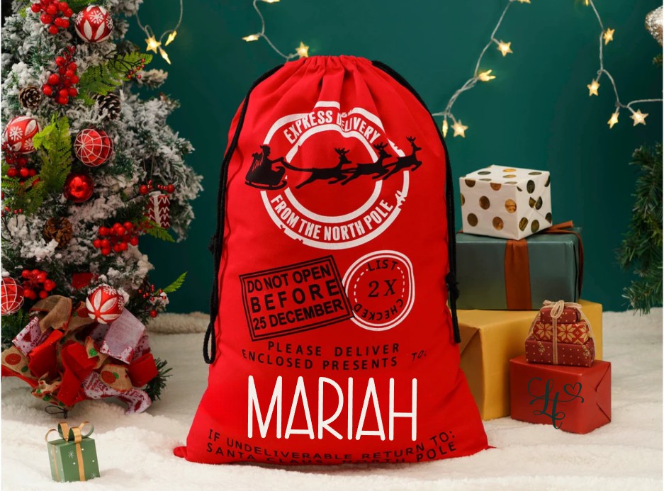Santa Sacks - Personalized