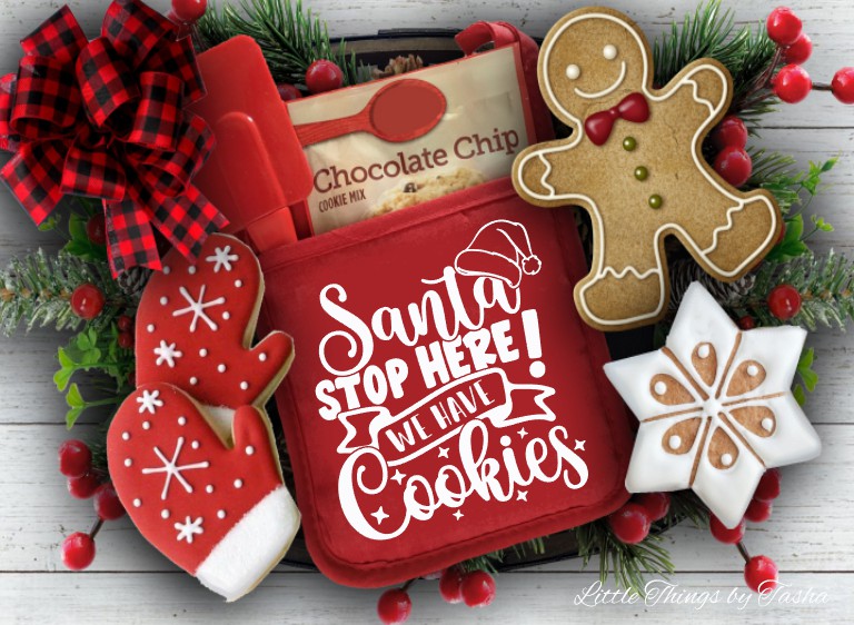 Christmas Baking - Potholder