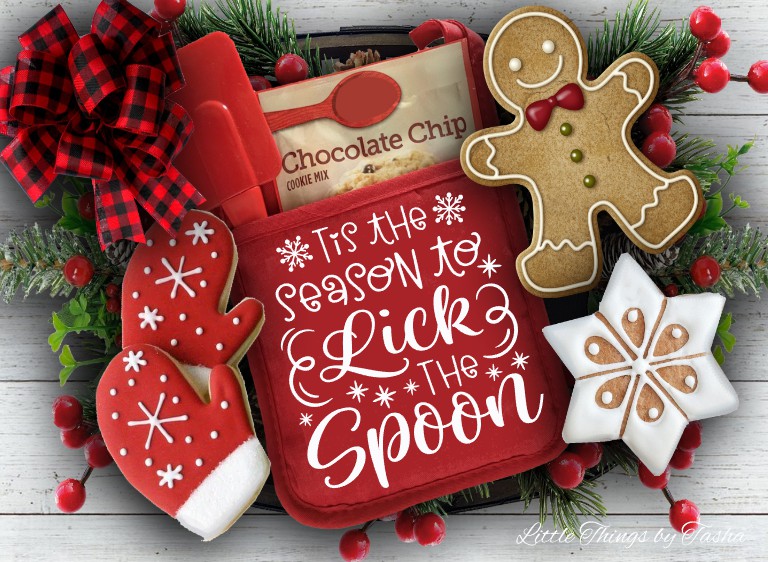 Christmas Baking - Potholder