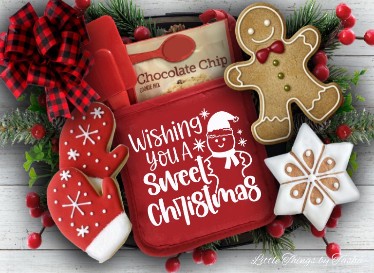 Christmas Baking - Potholder
