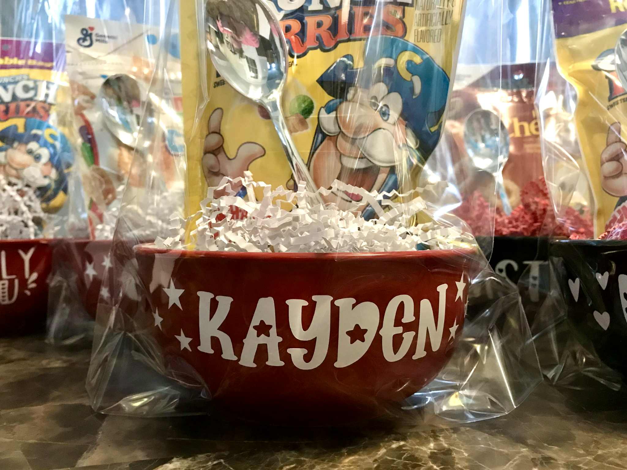 Valentines Cereal Bowls