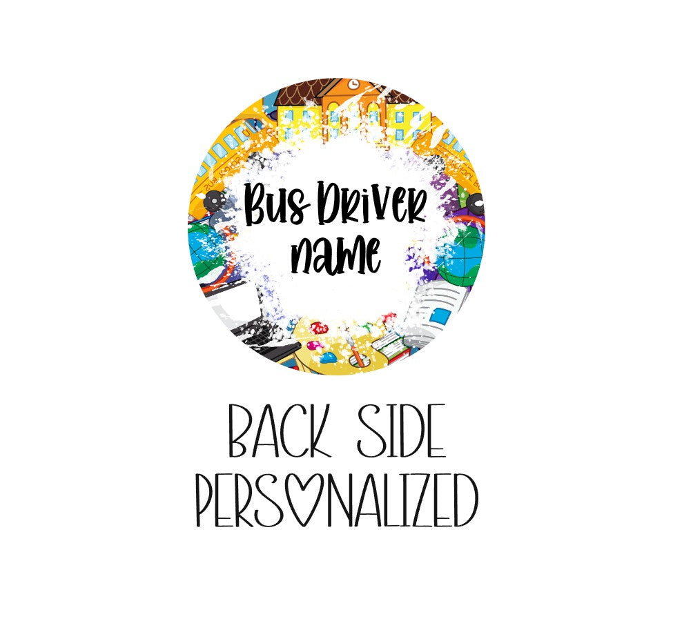 Bus Driver Keychains - Customized