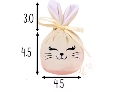 Gift Bag - Bunny Face