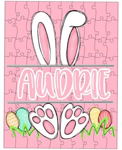 Easter Puzzle - Personalized