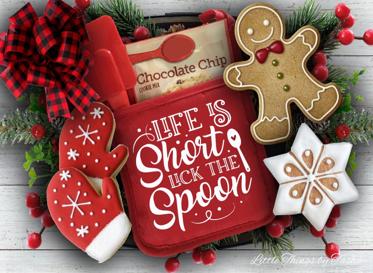 Christmas Baking - Potholder