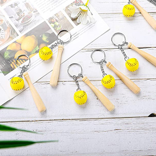 Softball Keychains - Customized