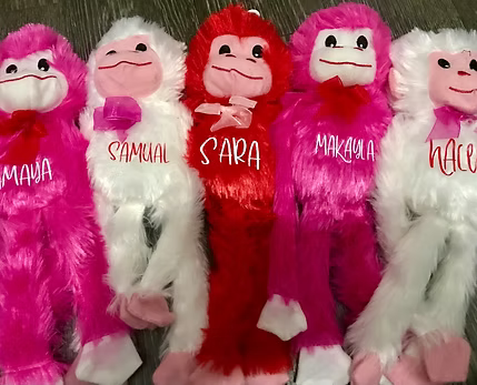 Monkey Plush Lovies