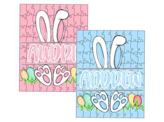 Easter Puzzle - Personalized
