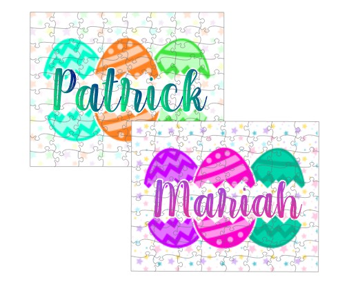 Easter Puzzle - Eggs