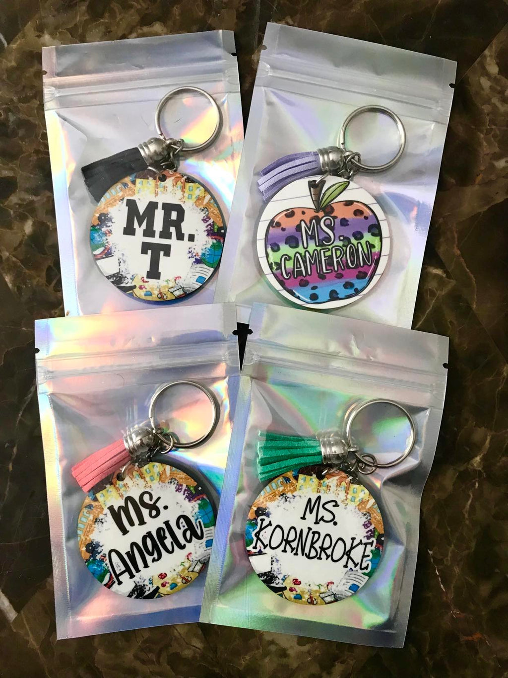 His School Keychains  - Customized